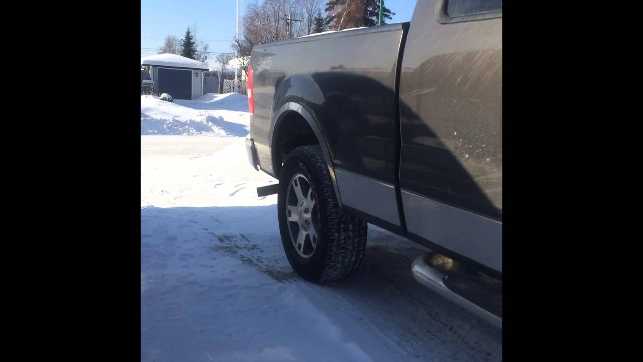 Cold start my 2005 f150 5.4l with glasspack