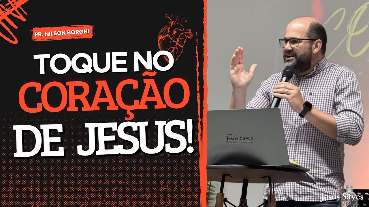 TOQUE NO CORAÇÃO DE JESUS - Live de Domingo Igreja Jesus Saves