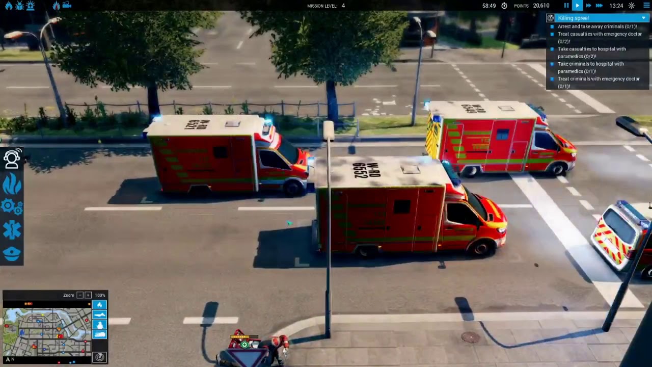 Emergency 5/2017 Wuppertal mod part 3 - Fuel station fire, another gunman