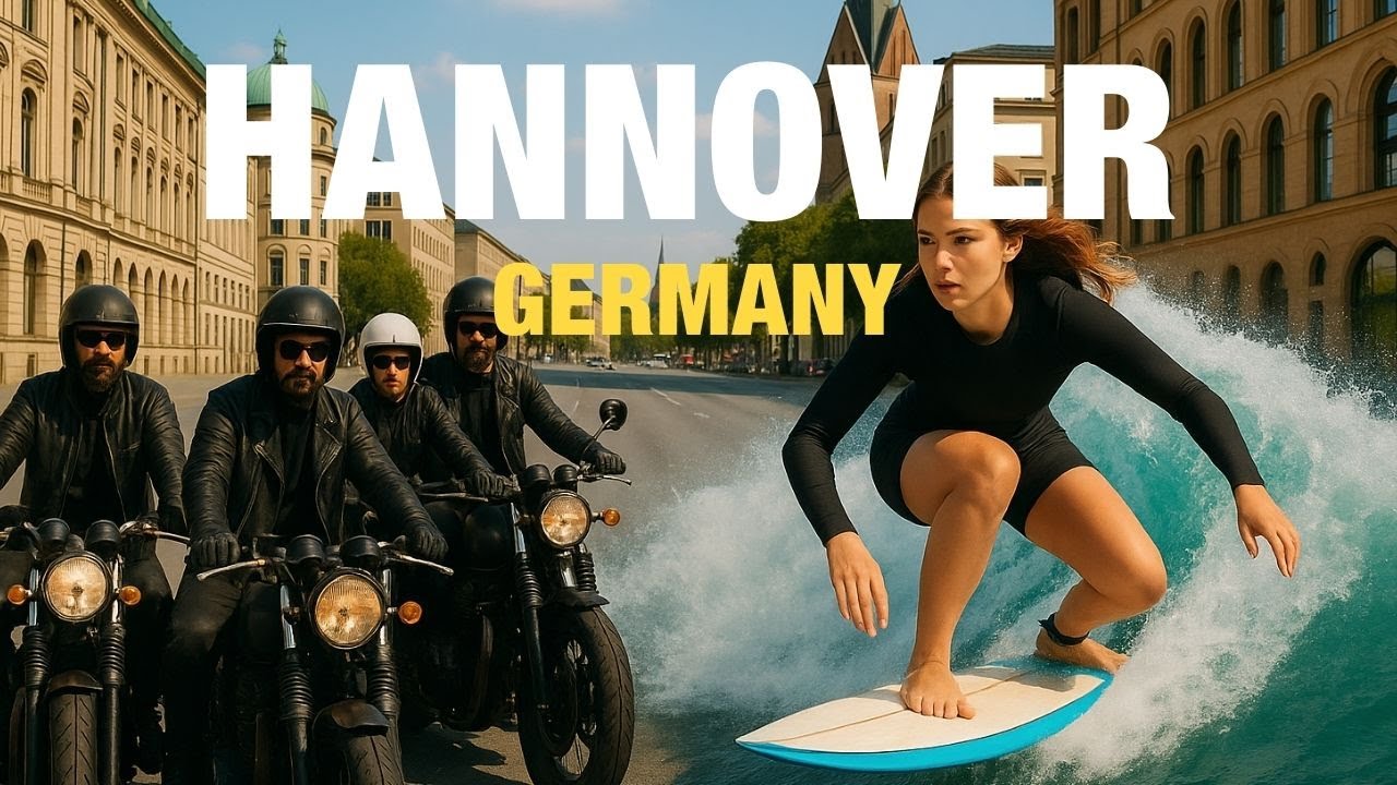 Hannover, Germany 🇩🇪 ,Rundgang - Walking Tour - 4K 60fps (with Subtitles)