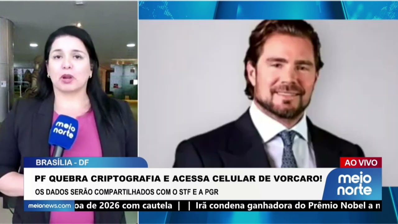 PF quebra criptografia e acessa dados de celular de Vorcaro! | Agora Brasil