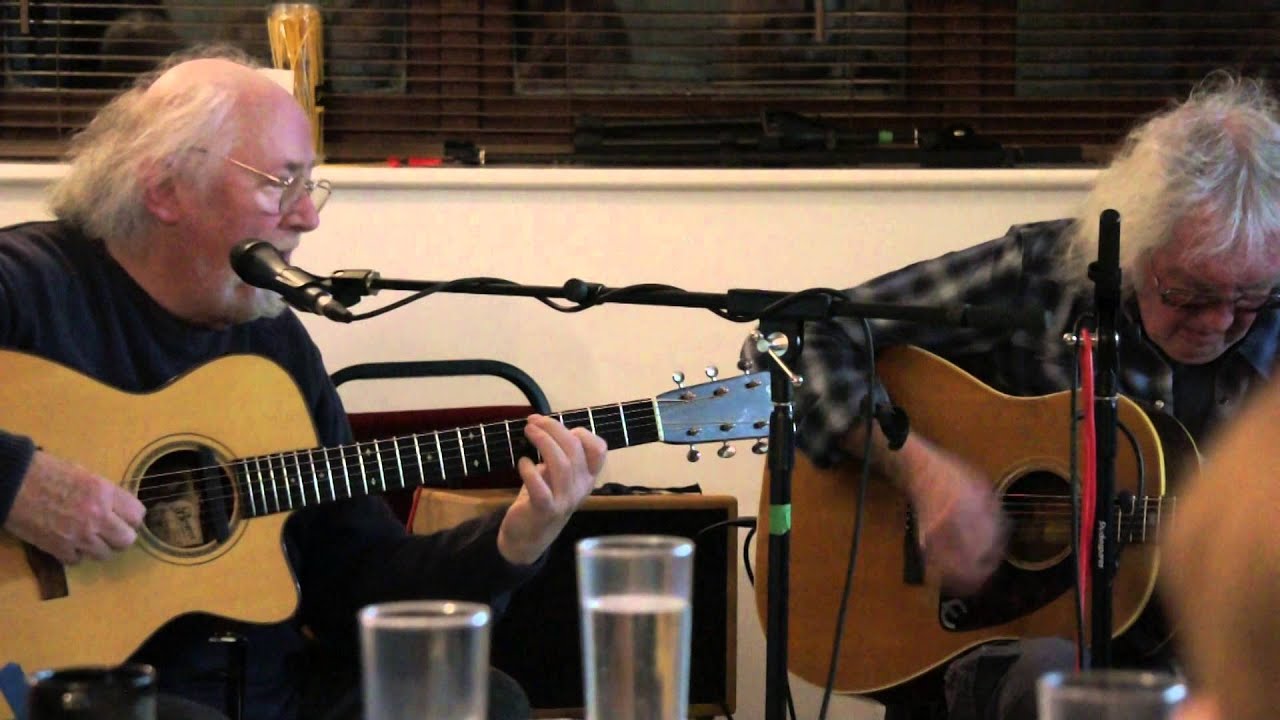 John Renbourne, with Wizz Jones, at Stables Lodge, Derbyshire