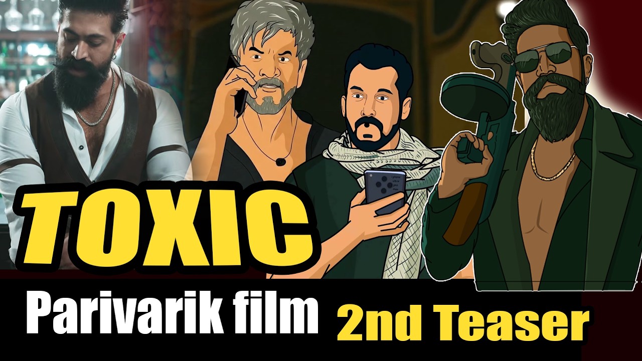 Toxic 2nd Teaser - Ladies & Ladies - Bollywood Reaction