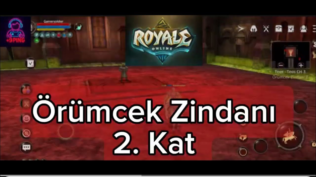 Royale  Online Örümcek Zindanı 2.Kata Nasıl Çıkılır ?