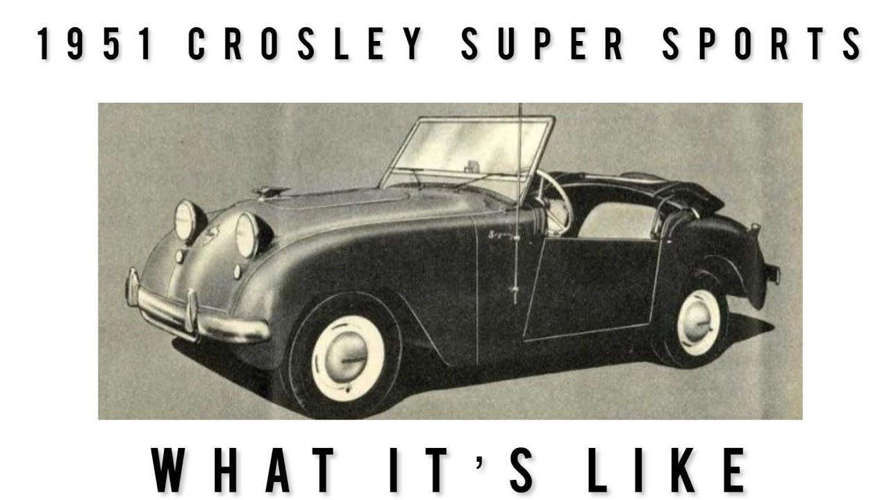 1951 crosley super hotshot/super sports