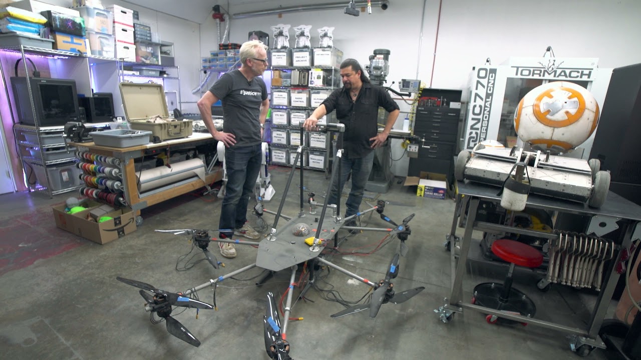 Grant Imahara's Scratch-Built Hoverboard