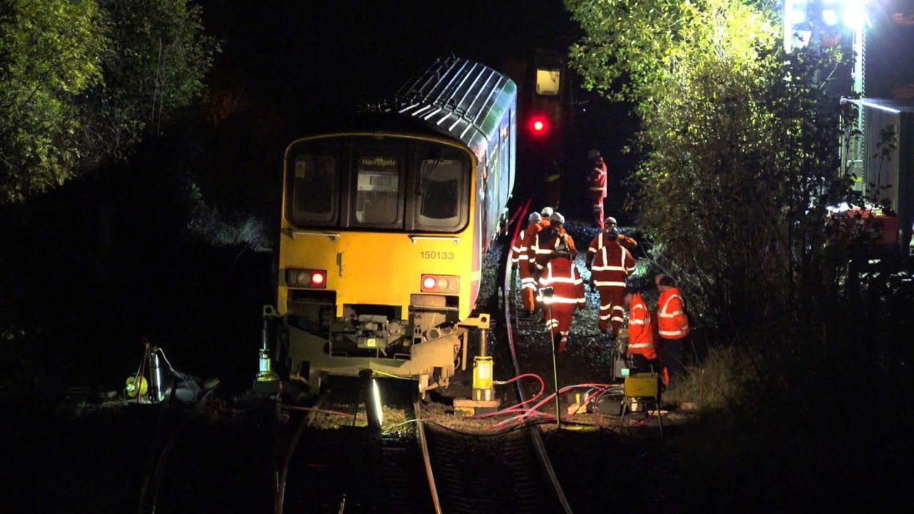 Knaresboro derailment 07/11/15 4K
