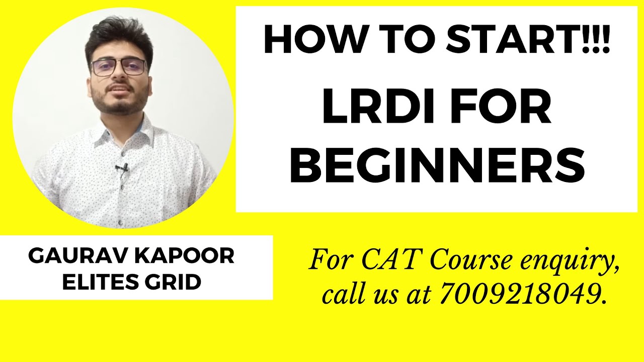 How to start preparing for LRDI | Coaching vs Self Study