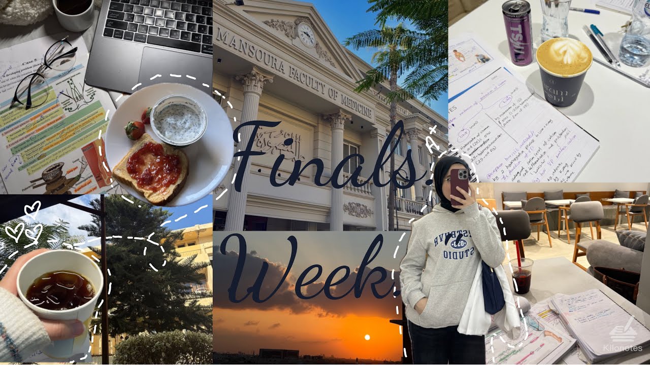 Finals season 📚|medical student 🩺  |travel✈️بين الكافيين و الكتب |اسبوع الإختبارات 