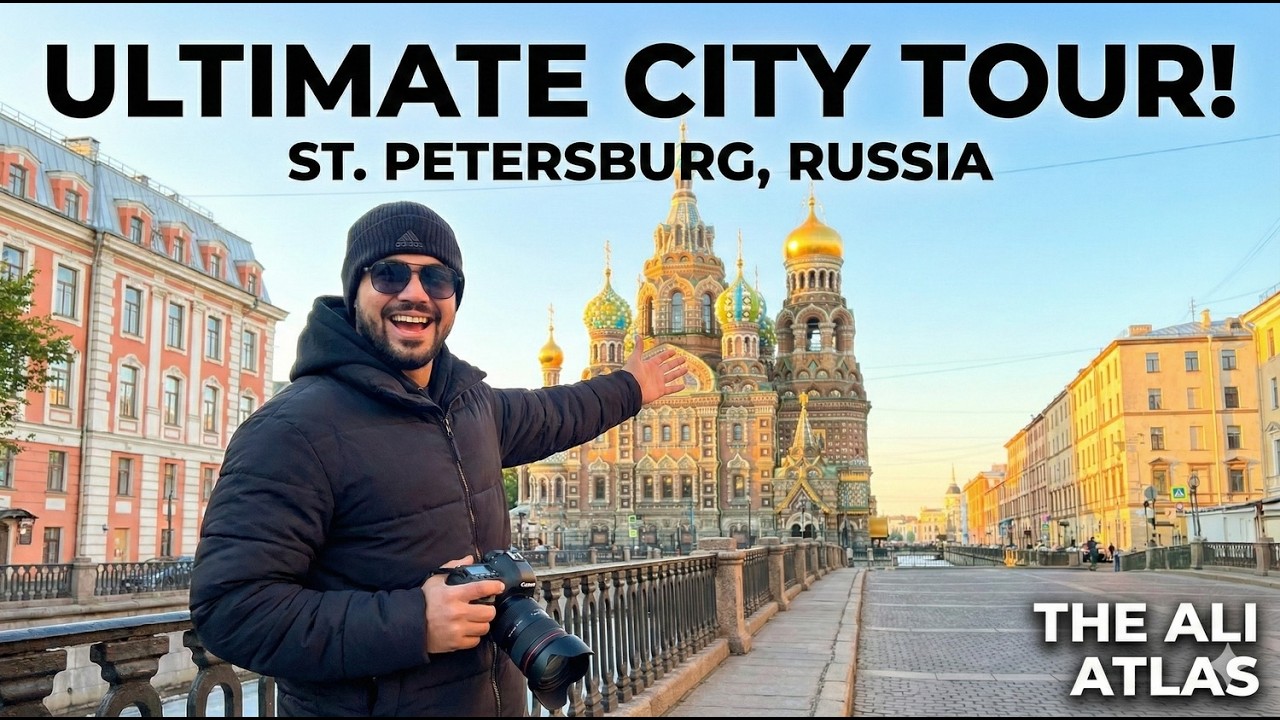 The Most Beautiful City in Russia? 😍 A Day in St. Petersburg