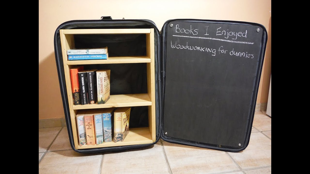 Suitcase Bookshelf