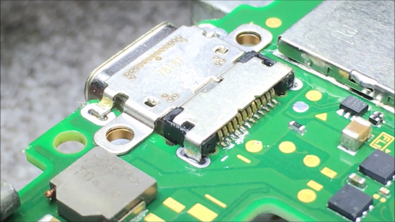 Nintendo Switch Disassembly Charge Port replacement assembly