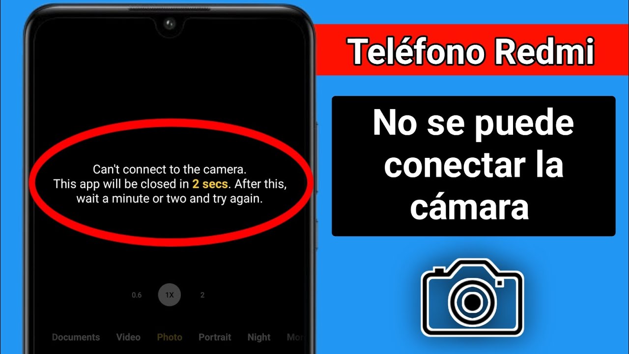 Redmi не может подключиться к камере | Это приложение закроется через 3 секунды | Проблема