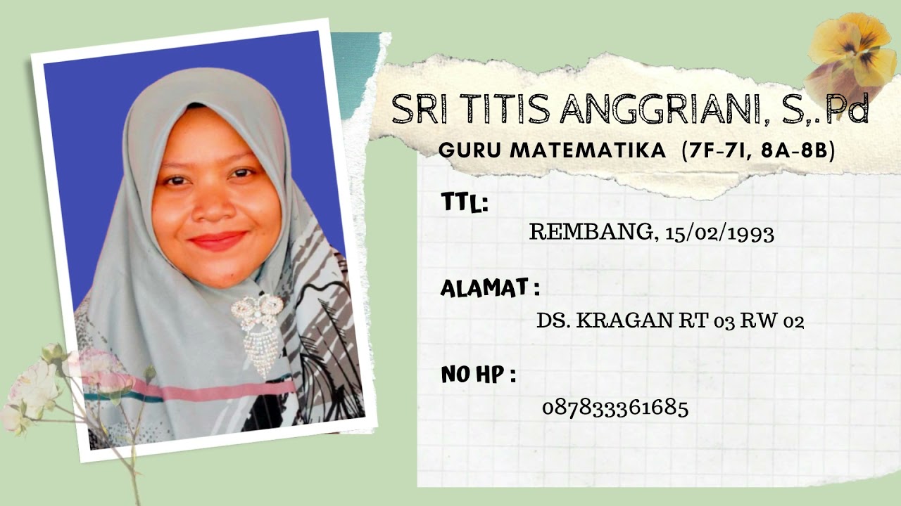 GURU dan STAF  SMP 1 KRAGAN