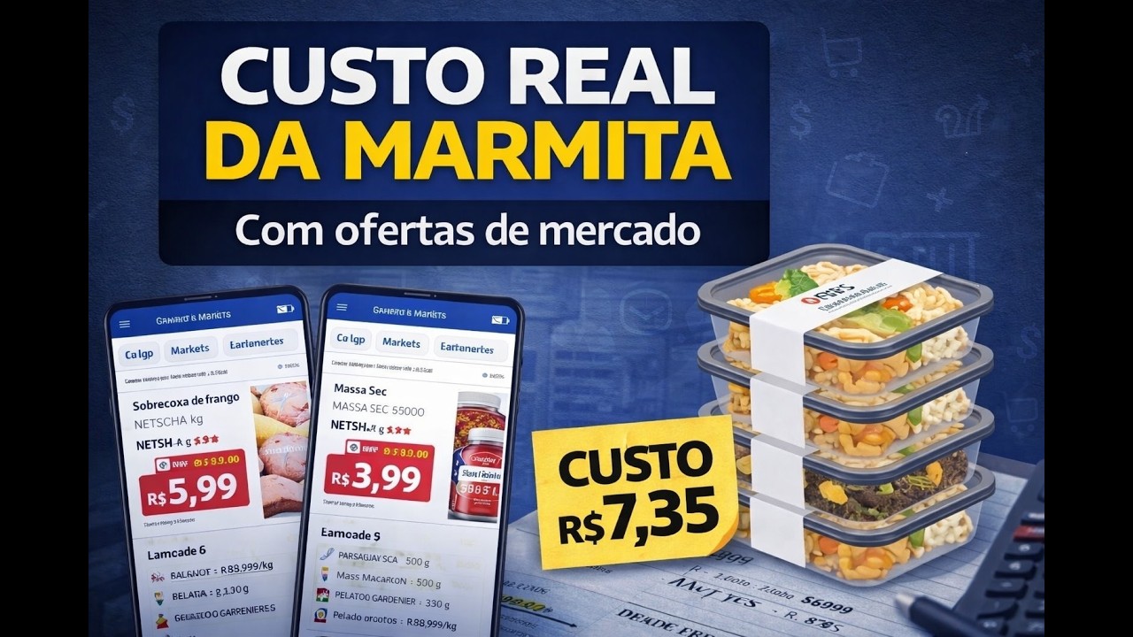 Como Montar Cardápios de Marmita Usando Ofertas Reais (Ep. 02)