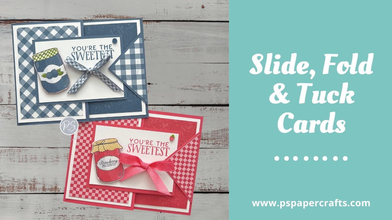 How To Make Slide, Fold & Tuck Cards