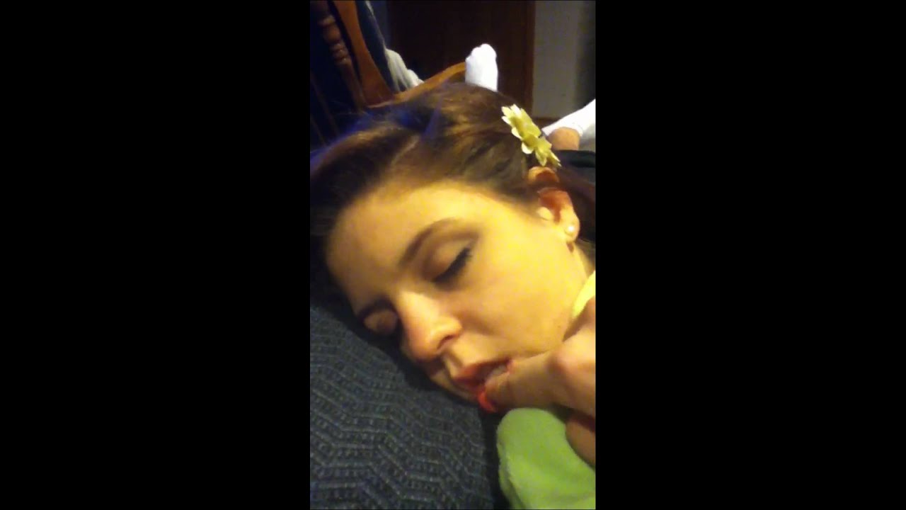 Sleeping girlfriend