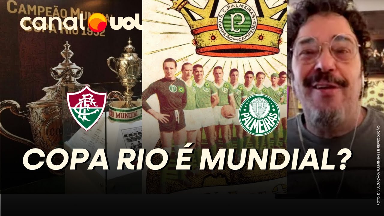 COPA RIO É MUNDIAL? CASAGRANDE MANDA A REAL SOBRE TÍTULO DO PALMEIRAS APÓS CONFUSÃO CAUSADA NA FIFA