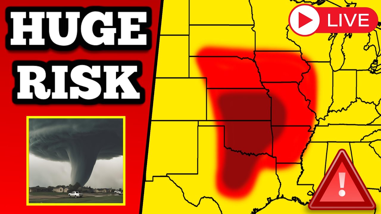 The Emergency Tornado Outbreak Coverage For Several Large Tornadoes - 5/24/24