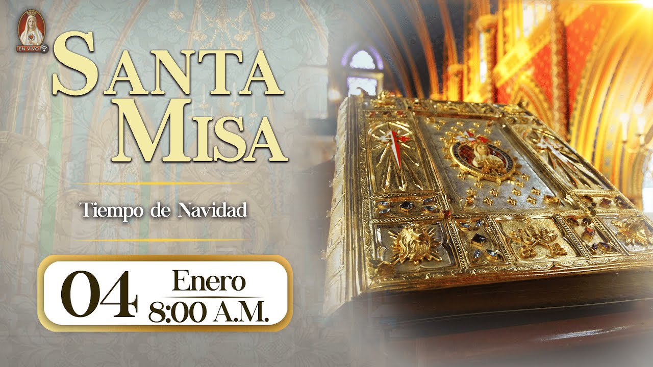 Santa Misa en Caballeros de la Virgen, 04 de enero de 2026 ⚜️ 8:00 a.m