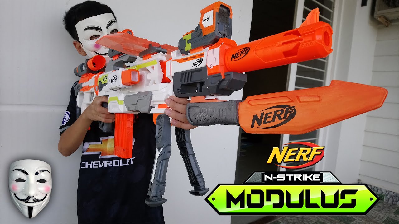 Nerf Gun Phụ Kiện Cực Chất Dòng Nerf Modulus Mặt Nạ Hacker