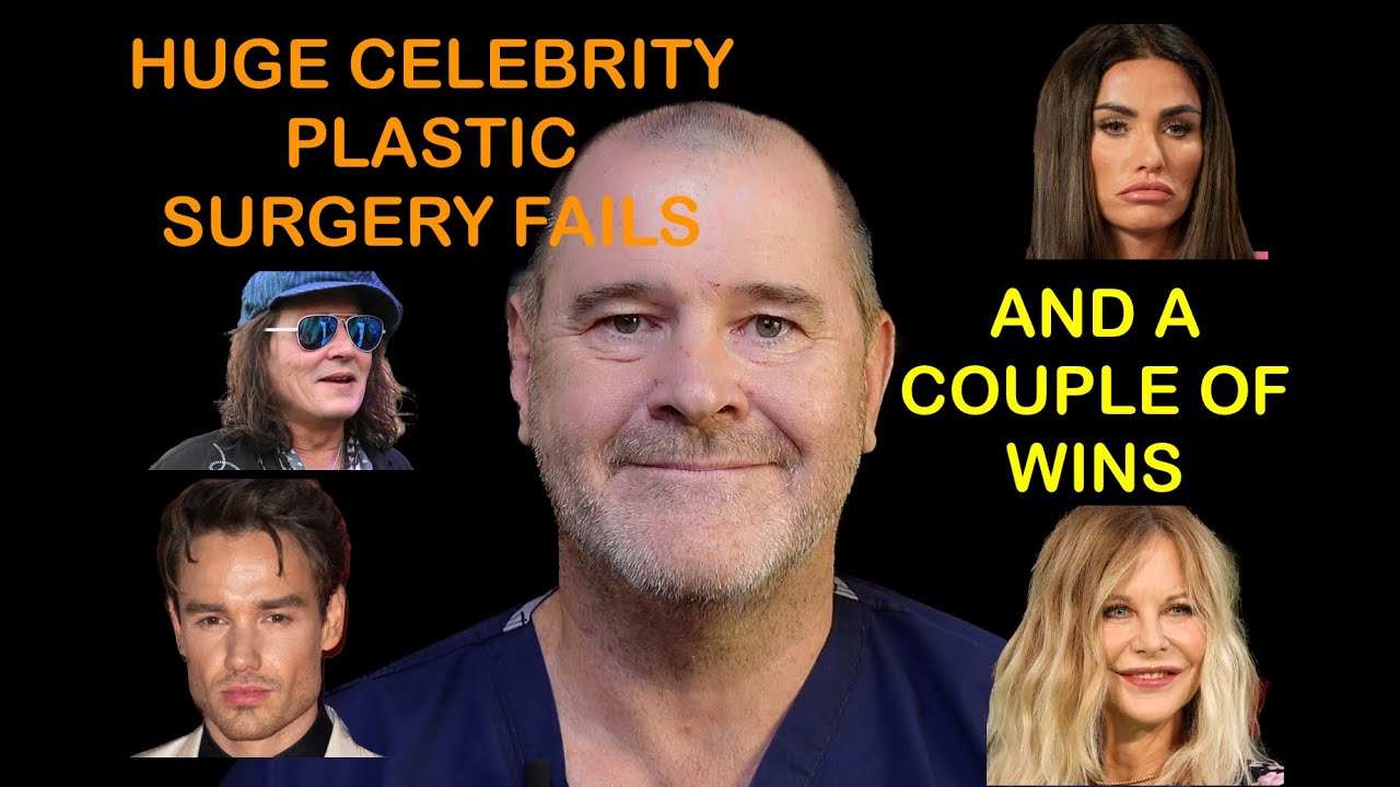 3 Huge Celebrity plastic surgery FAILS. And 2 successes.