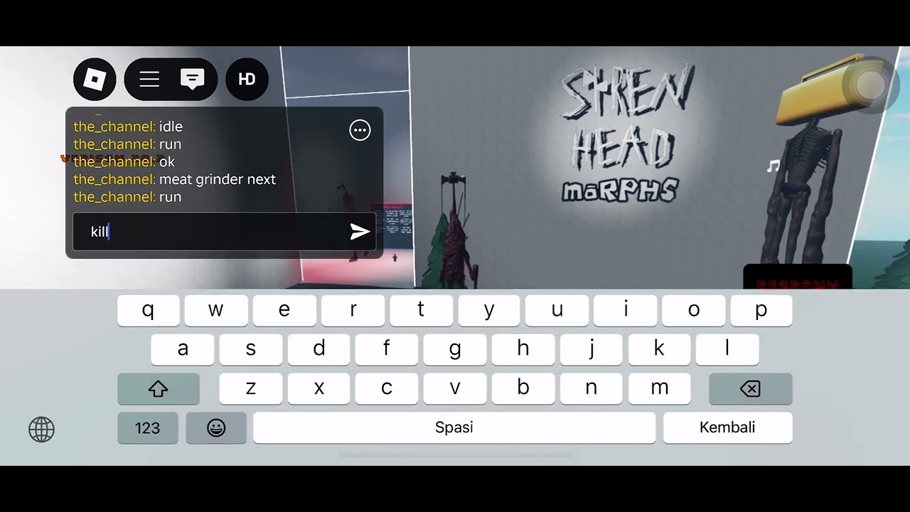 siren head stranded and meat grinder showcase