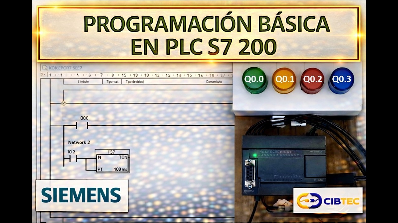 Programación básica en PLC S7 200 con el software Step 7 Microwin