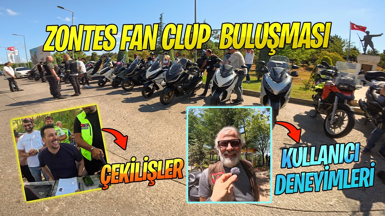 Zontes Fan Clup Buluşması | Çekilişler, Kullanıcı Deneyimleri ve Yazılım Güncellemesi