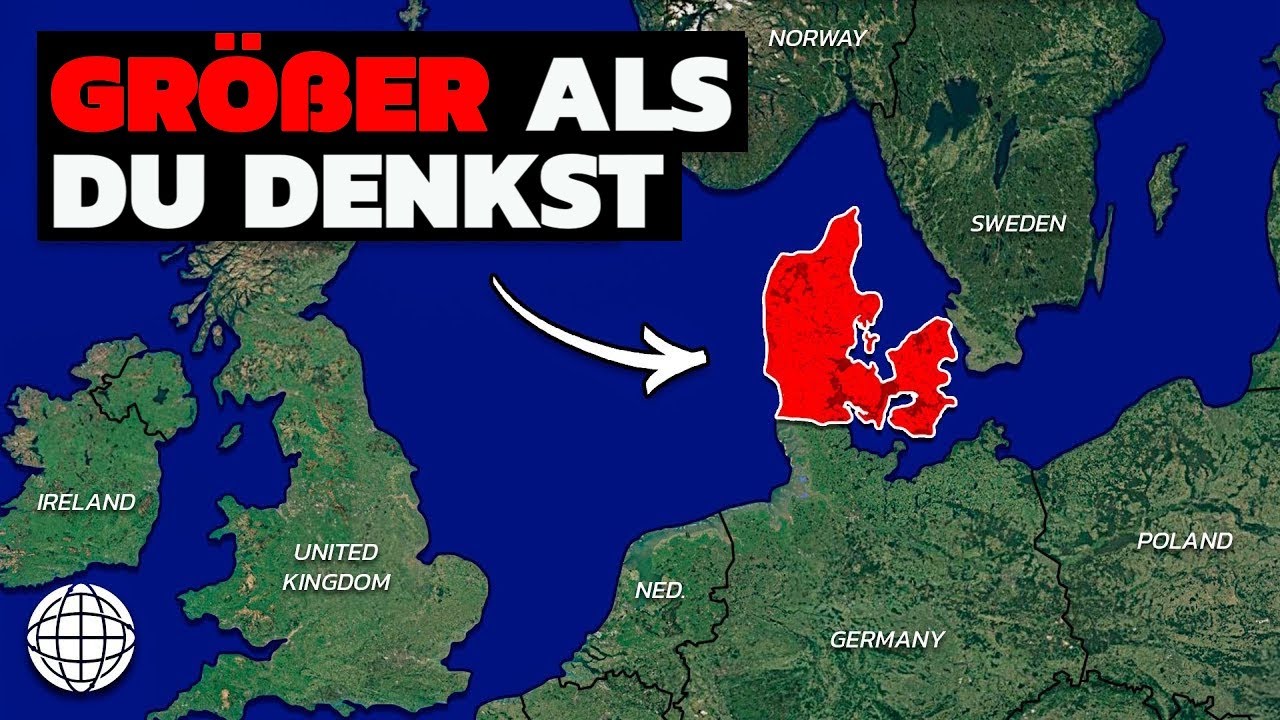 Warum ist D&auml;nemark in Wahrheit riesig?