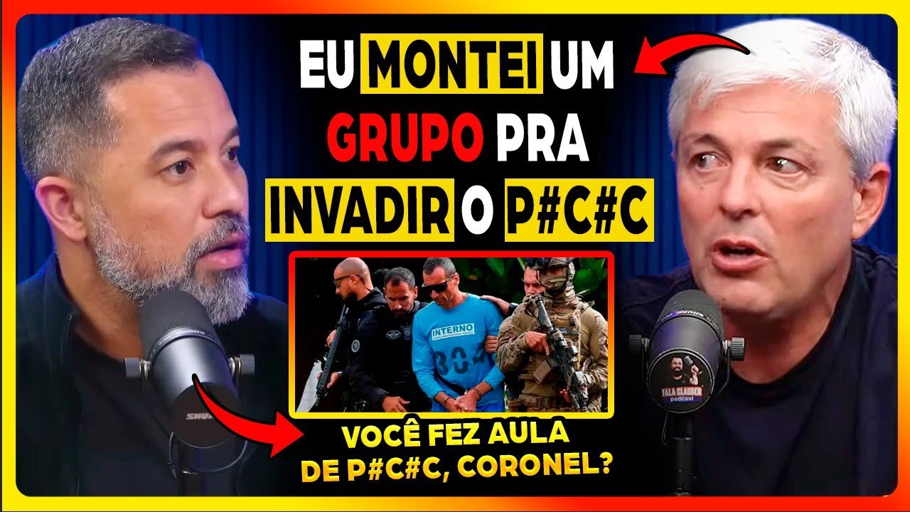 CORONEL PAGANOTTO: COMO é SER um INFILTRADO do P#C? | Fala Glauber