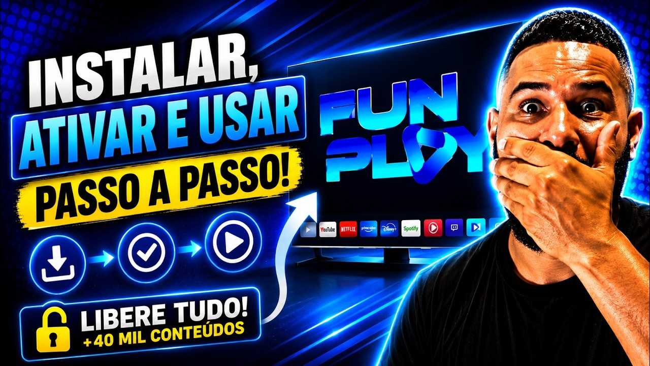 COMO INSTALAR, ATIVAR E USAR O APLICATIVO FUN PLAY?