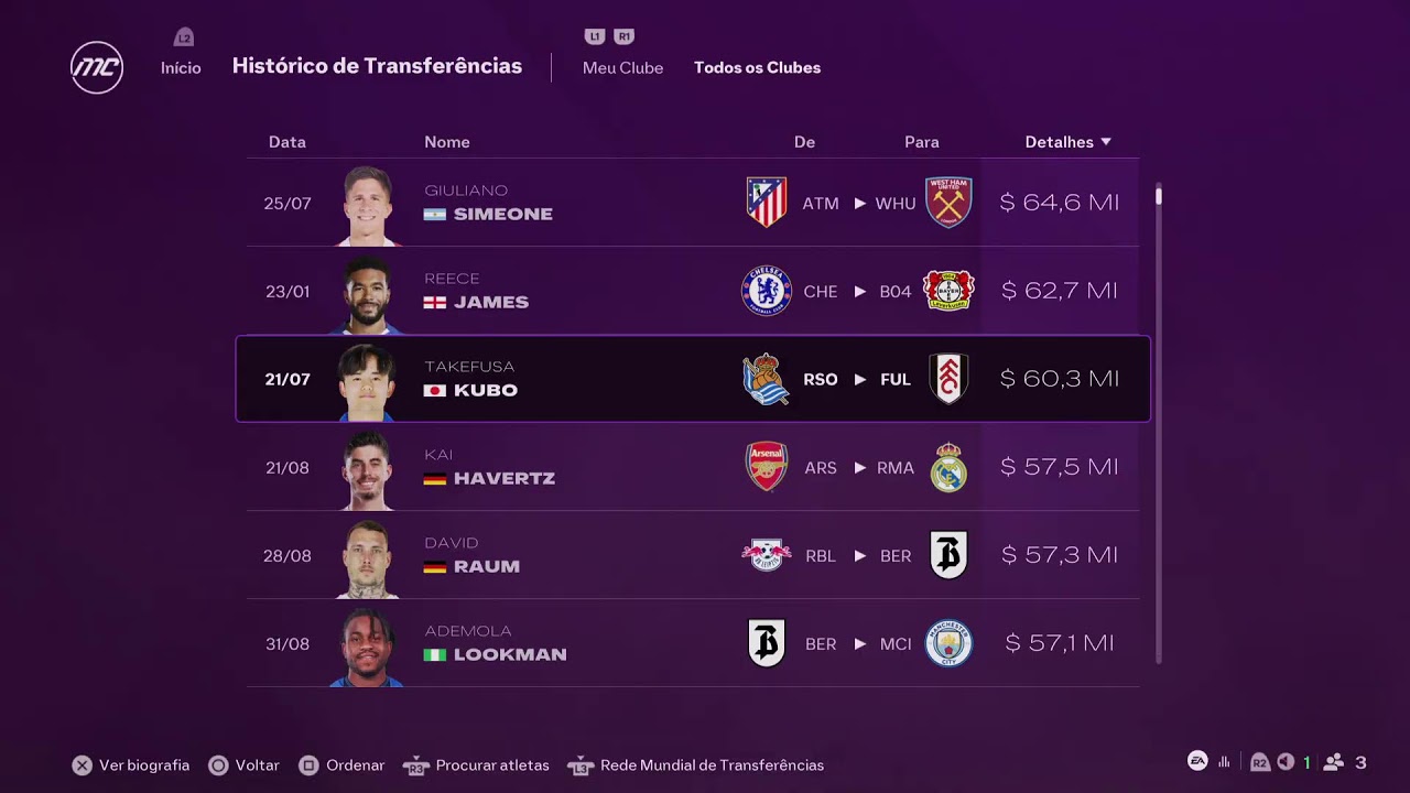 Live Tottenham Spurs em 2026