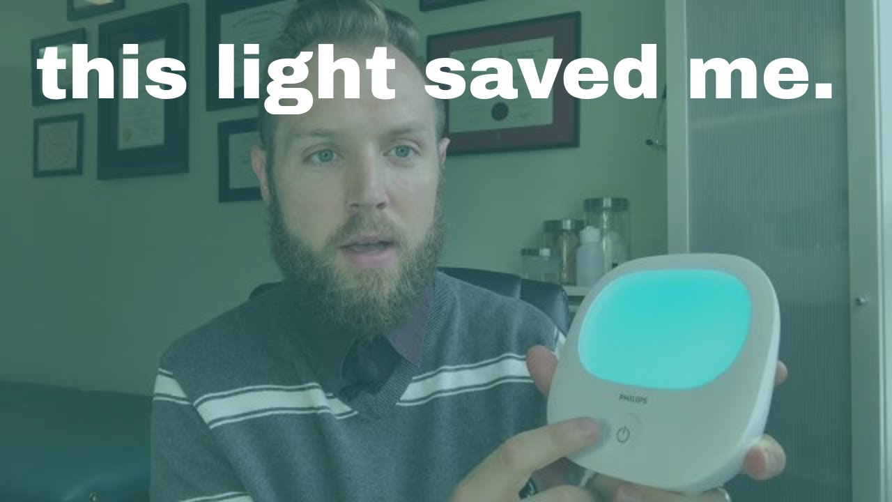 Blue Light Therapy in depression, insomnia, fatigue & SAD (Philips GoLite Blu) - Dr. David Duizer ND