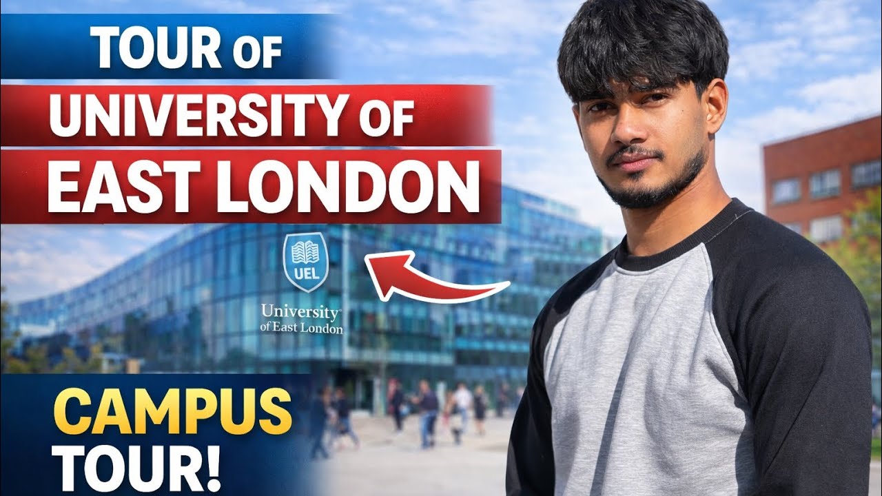University of East London 🇬🇧| Campus Tours | Amazing University |