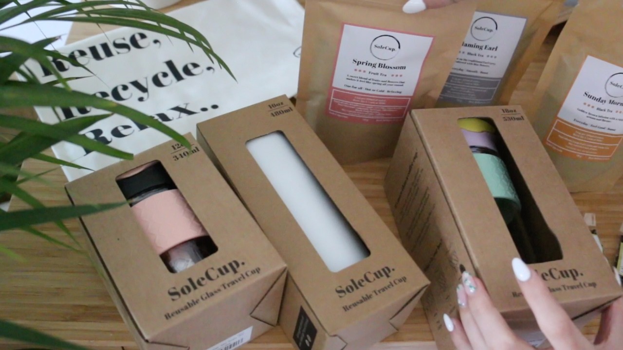 [ASMR] Tea Tingles 🫖  SoleCup & Loose Tea Unboxing (No talking, crinkly packaging and tapping)
