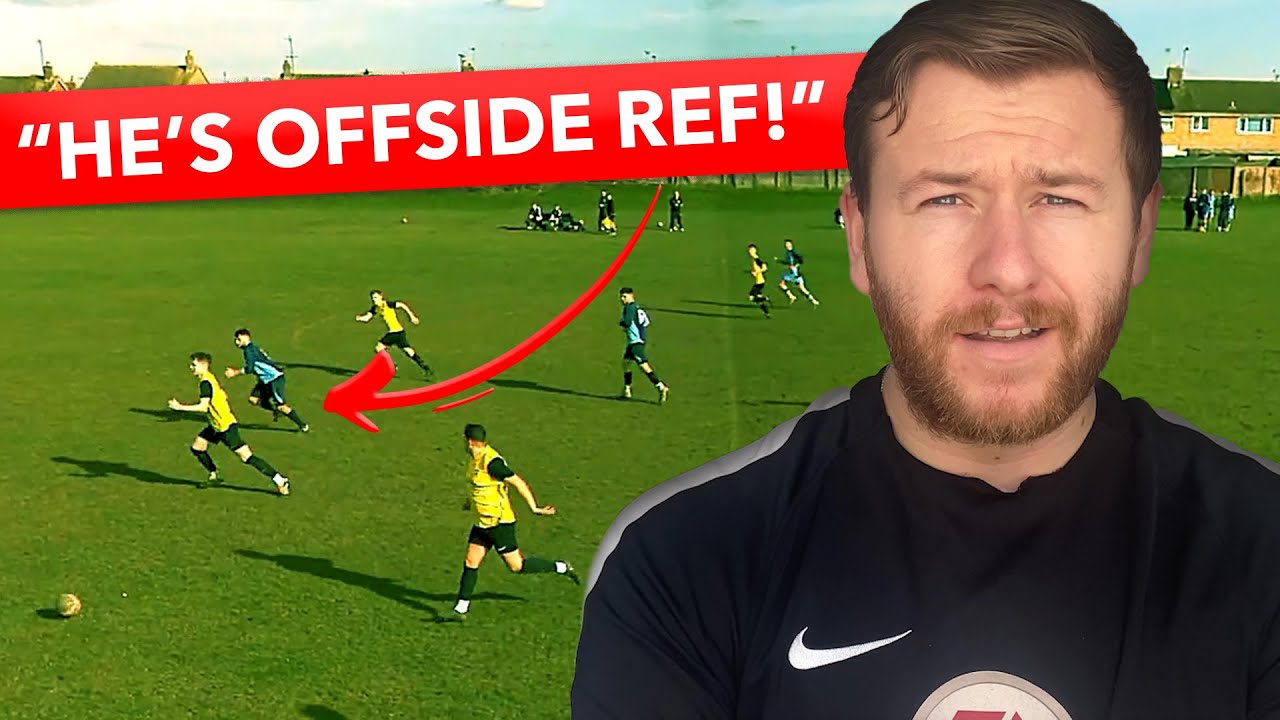 My First Quarter Final - Offside Drama! Referee Matchday Vlog #7