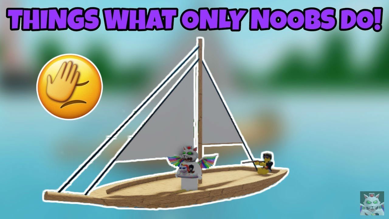 ГЛУПЫЕ ВЕЩИ, КОТОРЫЕ ДЕЛАЮТ НУБЫ В SHARKBITE (ROBLOX)!