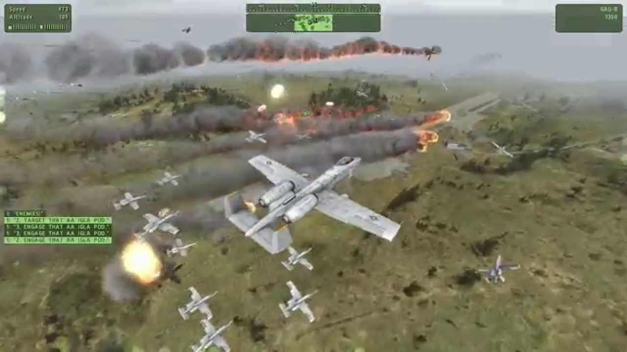 EPIC ARMA- A10's VS AA guns