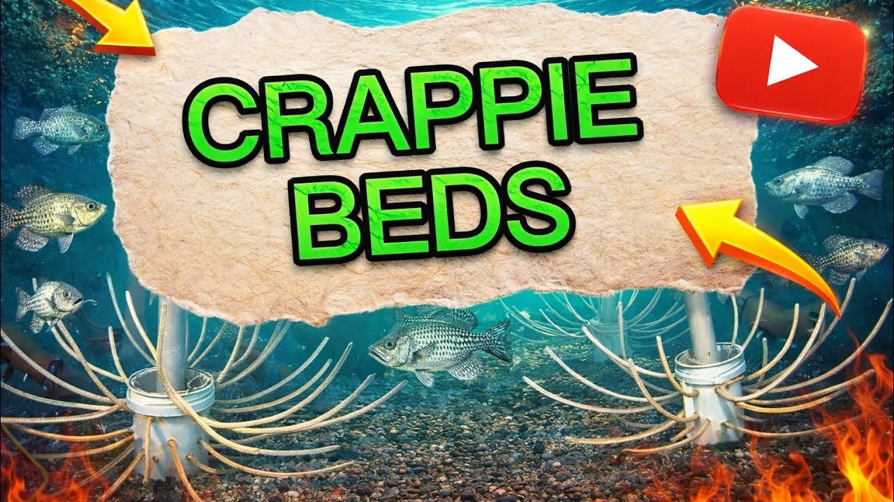 Crappie Beds 101. Easy to make, fun to fish. 