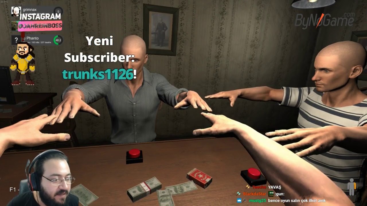 Jahrein Hand Simulator Oynuyor (1 SAAT) | SİLAHI ŞEYTAN DOLDURUYOR..(SÜRPRİZ SONLU) ᴴᴰ