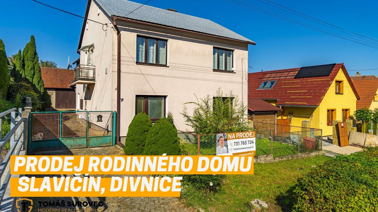 Prodej rodinného domu Slavičín, Divnice  PRODÁNO