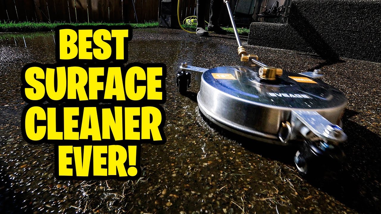 EVEAGE 2-in-1 Surface & Undercarriage Cleaner - Before and After with RESULTS! Pressure Wash Time!