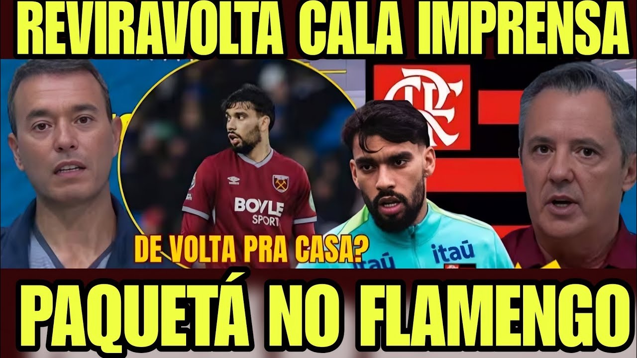 Paquetá no Flamengo? notícia do flamengo explode e empolga a Nação agora mesmo!!