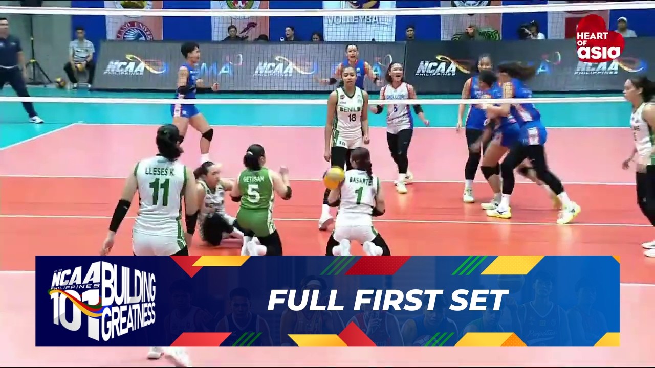 FULL FIRST SET (Quarterfinals) - Benilde Lady Blazers vs Arellano Lady Chiefs | NCAA Season 101