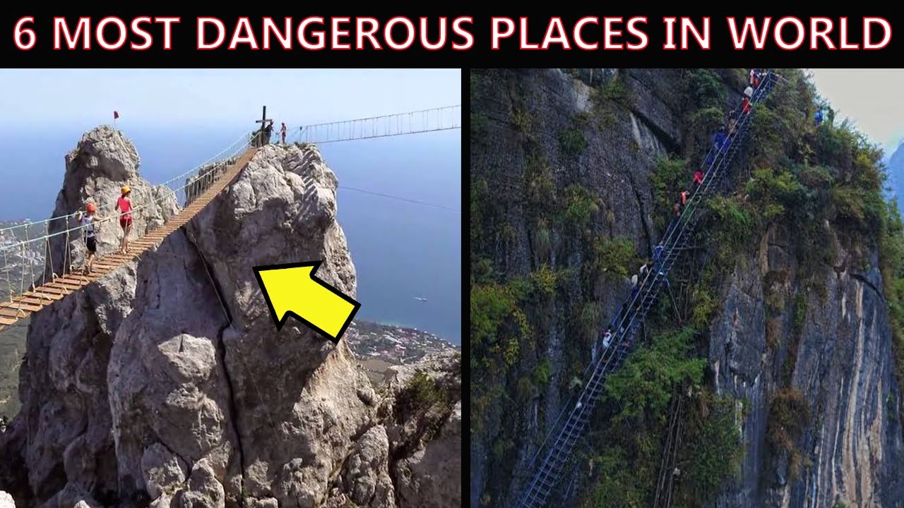 6 Top Bridges and dangerous places of earth | GoNewsHD