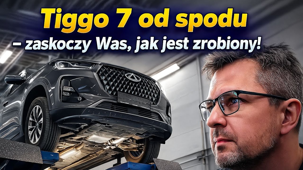 Tiggo 7 od spodu &mdash; zaskoczy Was, jak jest zrobiony!
