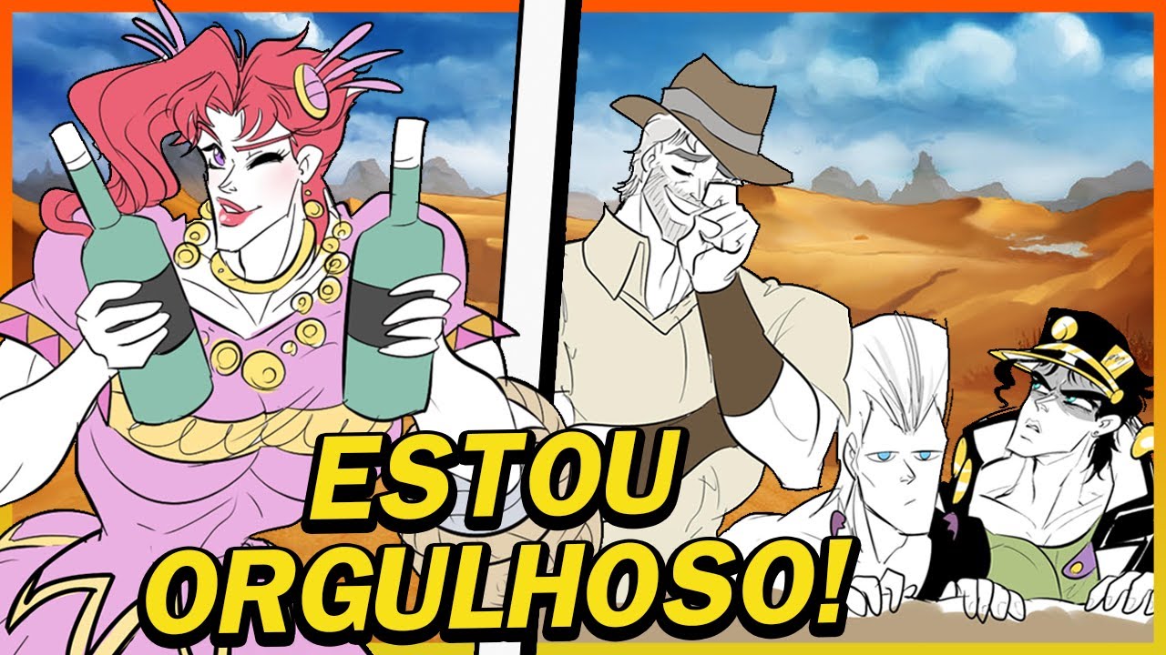 JOTARO FOI TROCADO KK | MEMES EM TIRINHAS E QUADRINHOS DE JOJO'S | Memes em Imagens