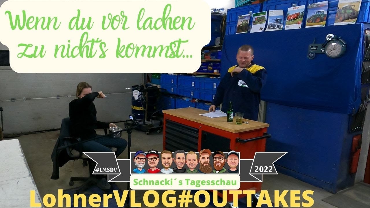 LohnerVLOG #Outtakes der Tagesschau I Wie ist der Clip entstanden und was lief schief #LMSDV