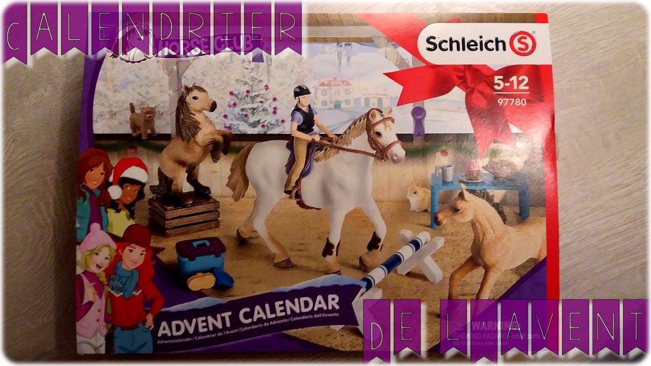|Revue°6| Calendrier de l'avent 2018 Schleich